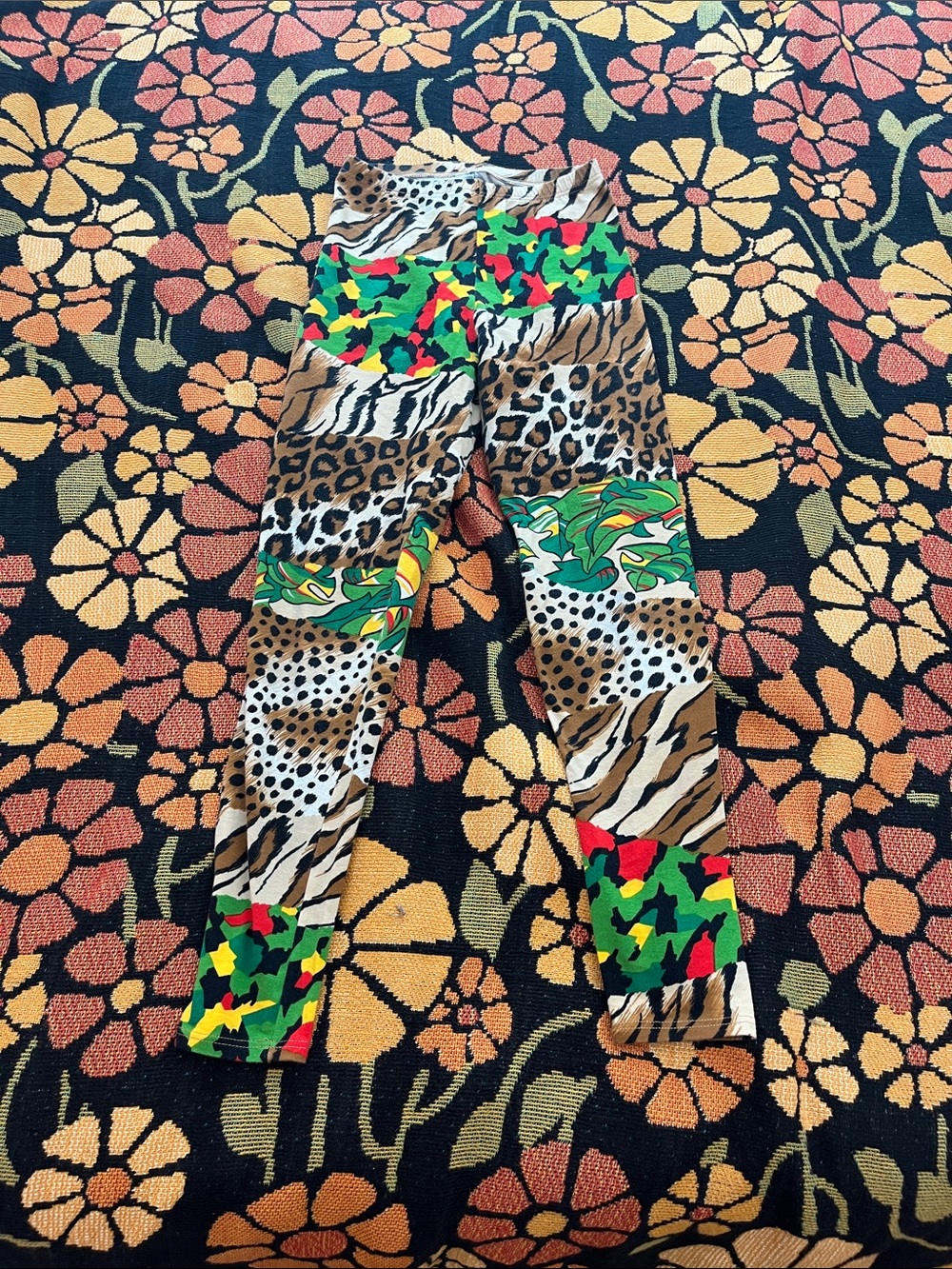 Rare Vintage 1980s YVAN & MARZIA Paris Animal Print 2-Piece Set - Picture 11 of 11